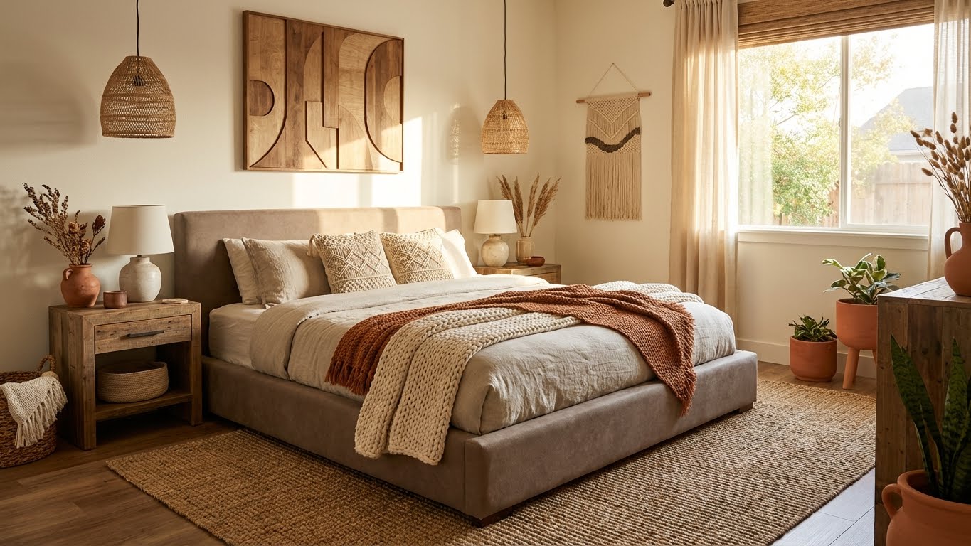 “Warm Boho Natural”