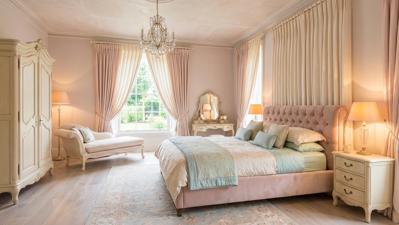“French Pastel Charm” — французский прованс-де-люкс