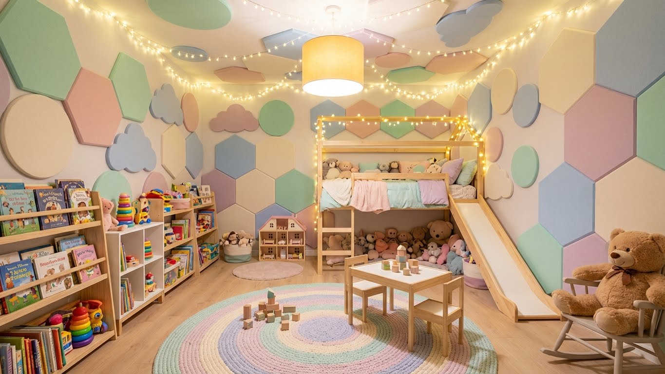 “Honeycomb Play Acoustics”